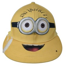 Despicable Me Minion Mayhem Fitted Hat Yellow One Size Universal Studios