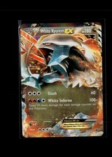 White Kyurem EX 96/135 Holo EX Rare Plasma Storm Pokemon Near Mint on eBay