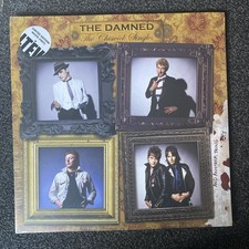 The Damned -the Chiswick Singles DOUBLE L.P WHITE VINYL SEALED rare punk  . 
