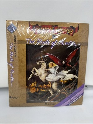 King s Quest IV The Perils of Rosella, Vintage PC Game by Sierra 1988