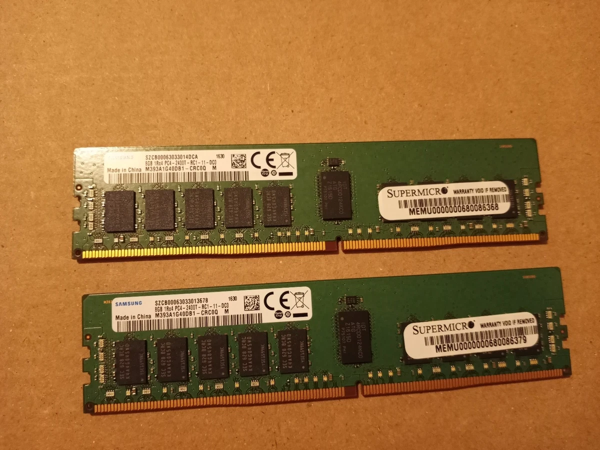 Samsung DDR4 SDRAM 8 GB Capacity per Module DIMM Computer Memory