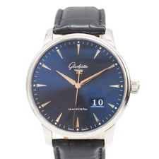 Glashütte Original Senato Excellence 42mm Stainless Steel Galvanic Blue #KN149