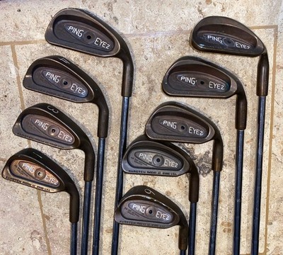 Ping Eye 2 BeCu Black Dot RH 1,3-9, SW Iron Set ZZ Lite Steel