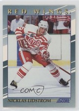 1992-93 Score Young Superstars Nicklas Lidstrom #11 HOF 0a4