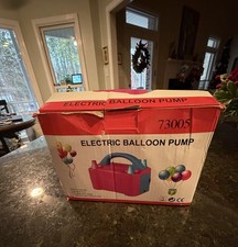 electric balloon pump To Inflate For Parties/Events Dual Nozzles - Tested Works
