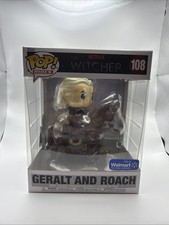 Funko Pop! Figura Vinilo Exclusiva de Walmart Rides Geralt and Roach The Witcher