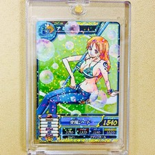 One Piece Carddass Berry Match IC Nami TW1-08 R Holo Gust Sword