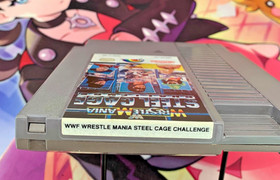 WWF WrestleMania Steel Cage Challenge - (NES, 1992) Cart Only