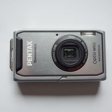 PENTAX Optio W60 Waterproof Digital Camera 10MP with Accessories Tested