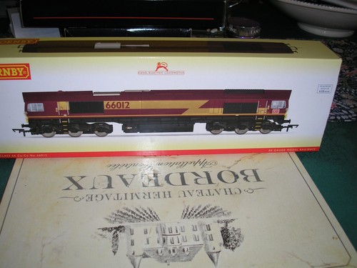 Hornby R30370 DB, Klasse 66, Co, 66012-Era 11 Spoorweglocomotieven, Rood