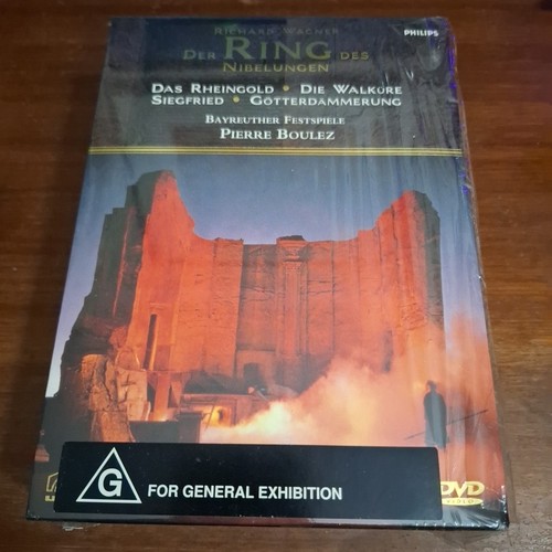 Wagner: The Ring (Bay/Boulez) (DVD, 2001, 7-Disc Set) *2 Still SEALED - Picture 1 of 18