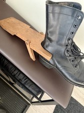 Vintage Folding Wooden Boot Jack Boot Puller Primitive Travel Shoe Remover 13.5  