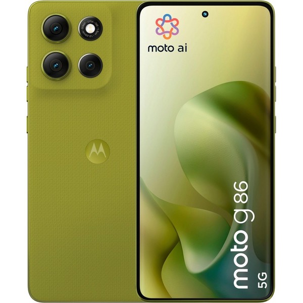 Motorola Moto G86 5G Smartphone 256GB 8GB Ram Golden Cypress Green Dual-Kamera-image