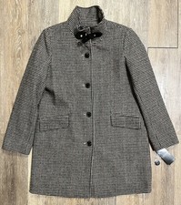 Lauren Ralph Lauren Houndstooth Wool Blazer Equestrian / Size 8 / 25228 569640