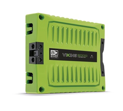 Banda VIK8000.1GREEN New Viking 8000 Watts Rms Amplifier Audio Car Speaker 1-Ohm