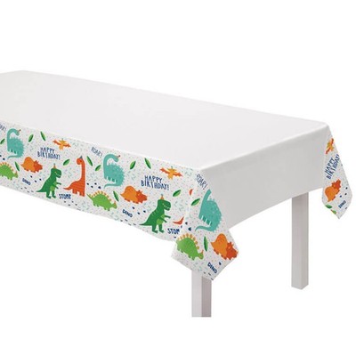 Tischdecke Dino-Mite Plastik, Partydeko