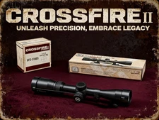 Vortex Crossfire II Riflescope 2-7x32 With Dead-Hold BDC MOA Reticle CF2-31003