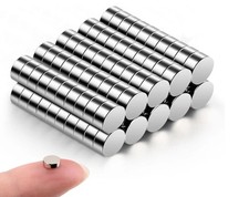 100 Pcs Small Magnets 5x2 mm Neodymium for Crafts