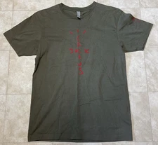 Cactus Jack Travis Scott Sherbzilla T-Shirt Size Medium Green