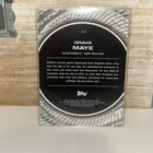 2024 Topps Finest - Drake Maye Finest Debuts RC #D-3