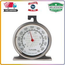 Taylor Large 2.5 Inch Dial Kitchen Cooking Oven Thermometer, Analog