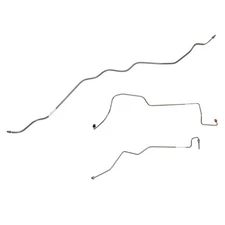 For 1990-1997 Ford F-250 Front Brake Line Kit Stainless TKT8742SS