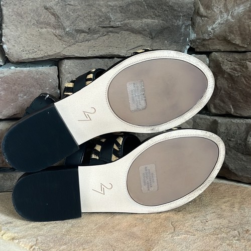 Sandales Naturalizer 27 Edit Elva cheveux de veau et cuir / Taille 8,5N - Photo 7/8
