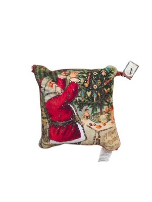 NWT John Derian Target 18x18 Santa Pillow Christmas Decor 
