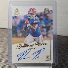 Panini 2022 Luminance Dameon Pierce Autograph Rookie Florida YSR-DPI