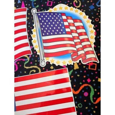 Vintage 90's teacher patriotic bundle pieces - Image 1 of 4