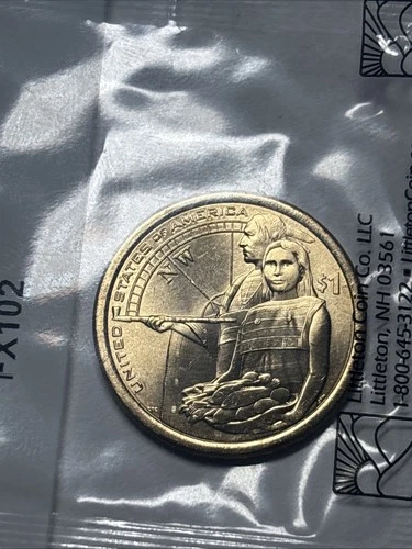 2014-D Native American Dollar — photo from the most recent tracked eBay sale