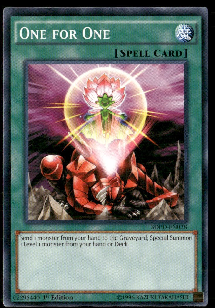 One for One SDPD-EN028 Structure Deck: Pendulum Domination C LP Yu-Gi-Oh!