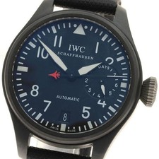 IWC SCHAFFHAUSEN BIG PILOT WATCH TOP GUN IW501901 49mm Ceramic/Leather #C020 7