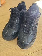 Skechers Soft Stride Grinnell Safety Shoes Size Uk6 Black