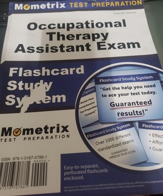 Mometrix Occupational Therapy Assistant NBCOT Exam Flashcards Set Gently Used