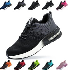 Nasogetch Sicherheitsschuhe Stahlkappenschuhe Arbeitsschuhe