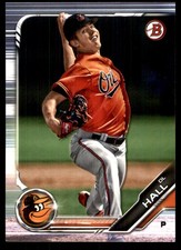 DL Hall 2019 Bowman #BP-139 Orioles MLB READ FREE SHIPPING AutographDen