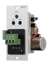 TOA M-01S T Microphone Input Module for 900 Series Amplifiers Removable Terminal