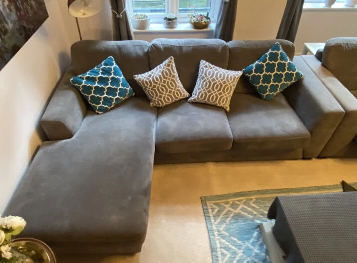 Dfs clearance graphite sofa