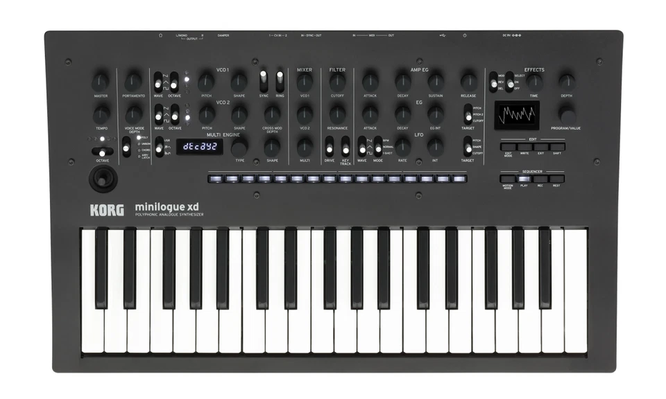 KORG minilogue xd Polyphonic Analog Synthesizer Multi-engine 37-keys Sequencer  - Image 4 of 4
