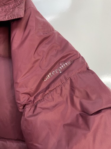 Caterpillar Women’s Maroon Down Puffer Jacket / Women’s Size Small - Picture 2 of 5