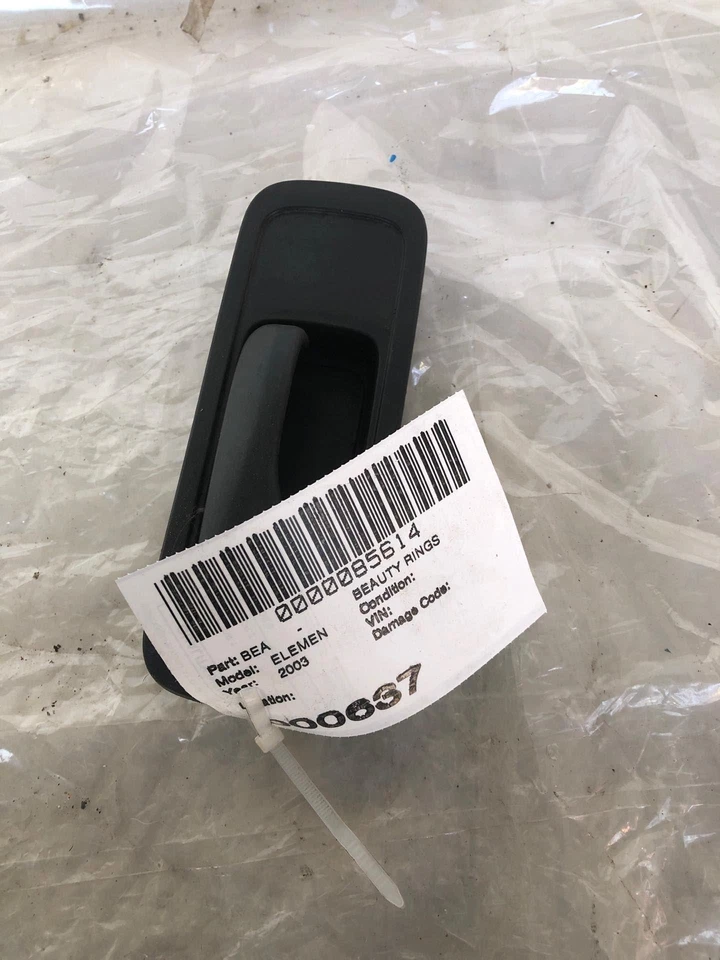 2003 HONDA ELEMENT EX Front Right Passenger Side Inside Door Handle Black OEM - Image 2 of 4