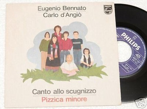 Eugenio Bennato: 7 " -pinch Minore-Orig.italy Folk Prog