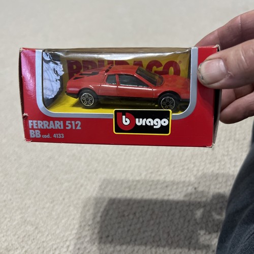 Burago 1:43 4133 Ferrari 512 BB, en caja