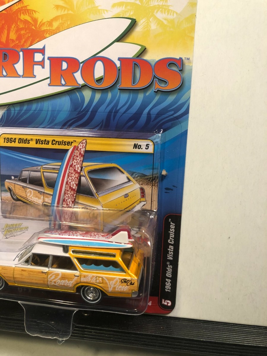 1/64 JOHNNY LIGHTNING SURF RODS 1964 OLDSMOBILE VISTA CRUISER