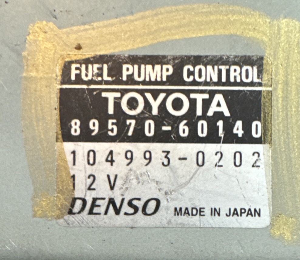 Toyota Land Cruiser LX470 Fuel Pump Control Module 89570