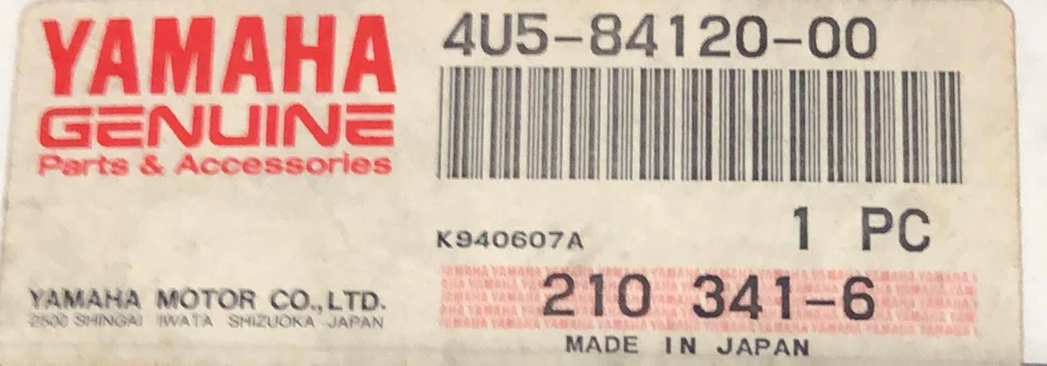 雅马哈 RZ50 RX50 1981 1982 年 1983 年车头灯反射器 4U5-84120-00 N.O.S — 第 3/4 张图片