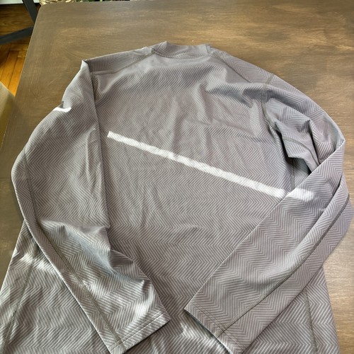 Nike Running Shirt Women’s Large Grey Long Sleeve Dri-Fit - Picture 7 of 9