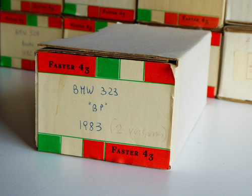 1/43 Faster 43 Gama Kit BMW 323i BP France 1983 - Imagen 15 de 15