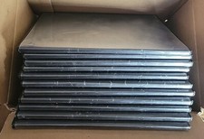 11 Black Slim DVD Cases Empty